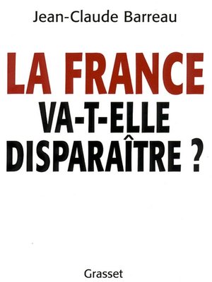 cover image of La France va-t-elle disparaître ?